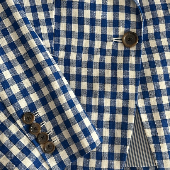 women’s linen blazer • j.crew - Picture 3 of 3